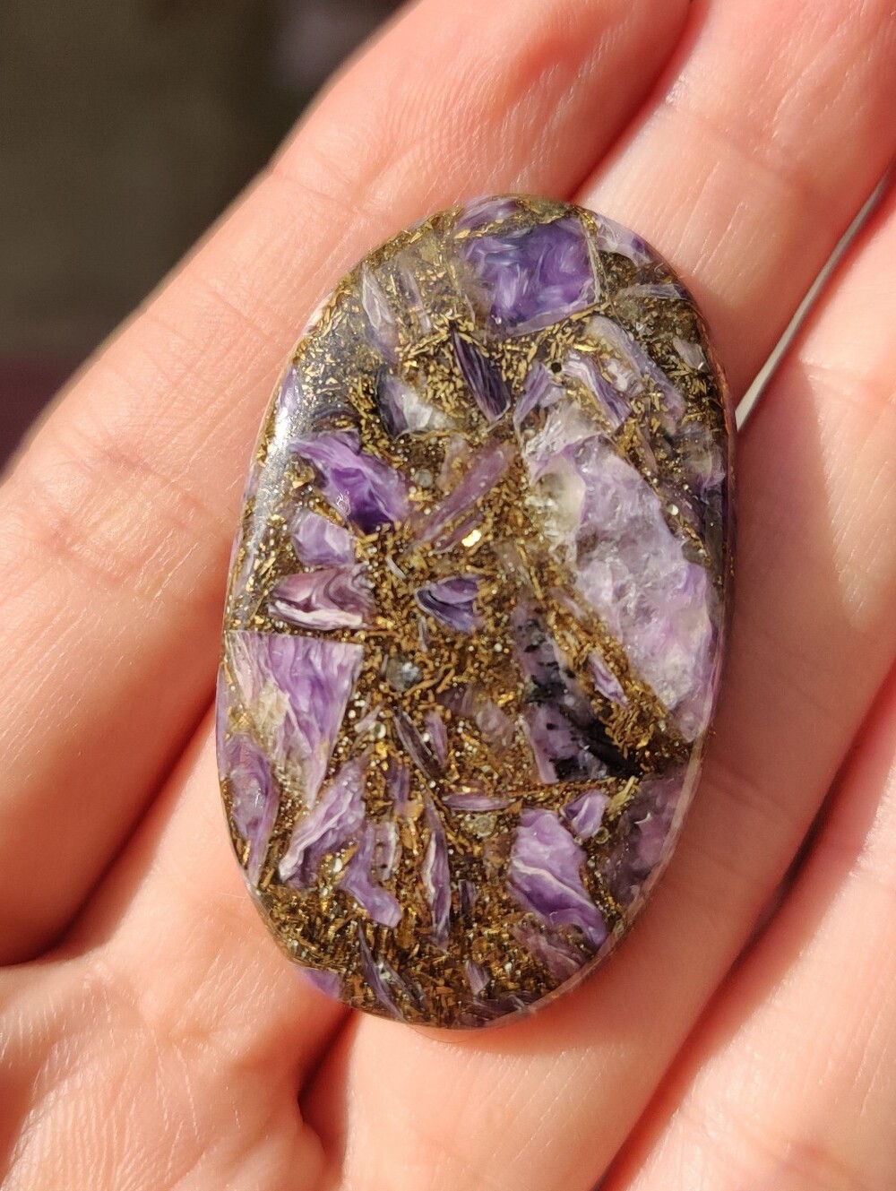 charoite cabochon